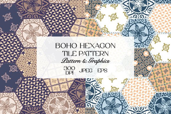 Download Boho Tile Seamless Pattern Bundle - Pattern bundle Collection