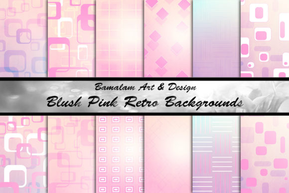Download Blush Pink Retro Sublimation Patterns - Sublimation patterns Collection