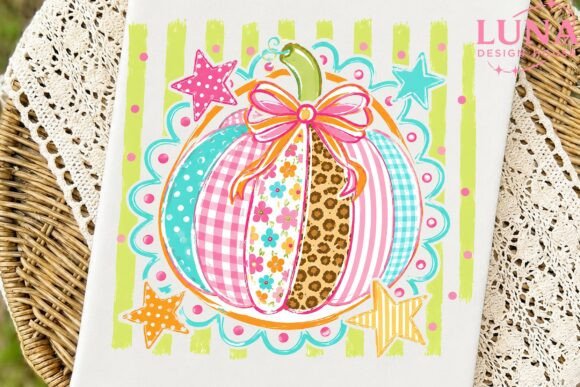 Download Patchwork Pumpkin Fall Sublimation PNG - Fall sublimation Collection